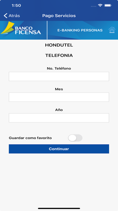 Ficensa Móvil Screenshot
