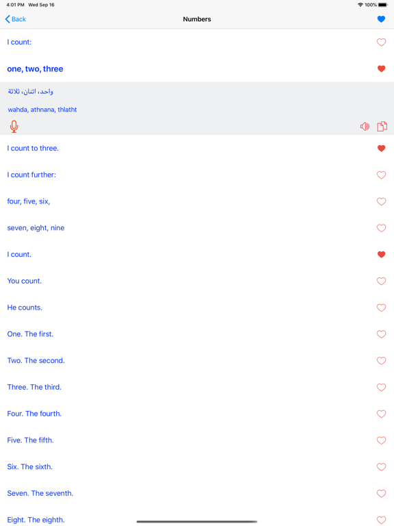 Screenshot #5 pour Learn Arabic Offline Travel