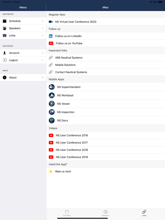 NS User Conference 2020