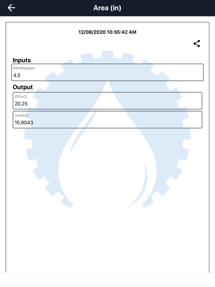 SMART Oil Field Calculation