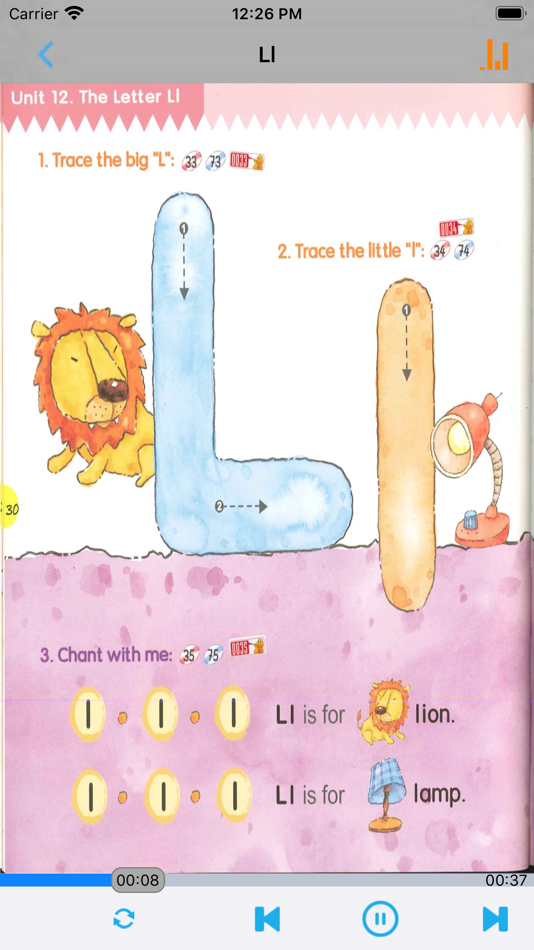 #3. Phonics Kids教材1A1B -英语自然拼读王 (iOS) 由: 阳志 欧