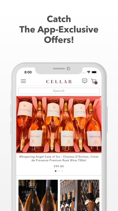Cellar Wine Shop Screenshot