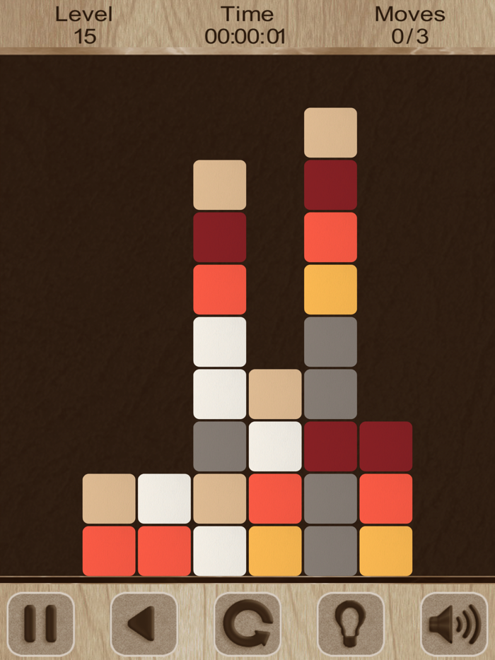 Swap the color cells. Puzzle