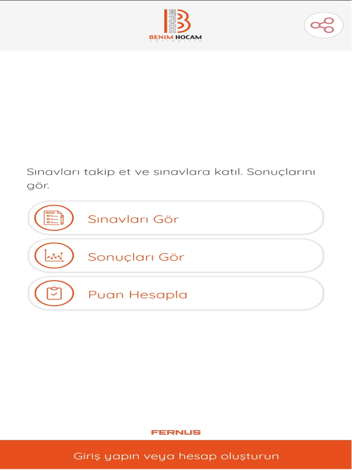 Benim Hocam Deneme Yanında