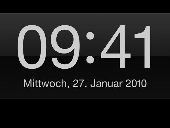 Screenshot #2 for Big Clock HD