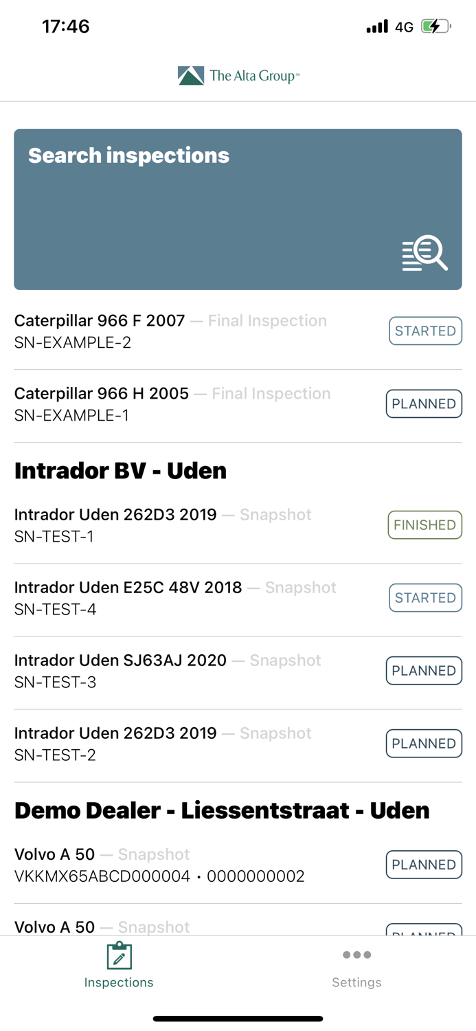 Alta Group Inspections