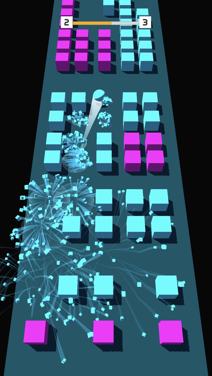 Color Dash 3DRolling Game