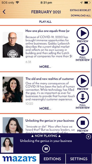 Business Essentials Screenshot