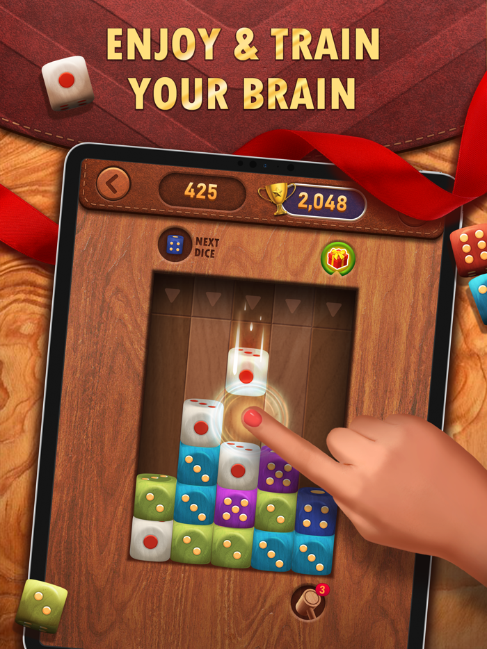 Drop Dice Merge Puzzle Block