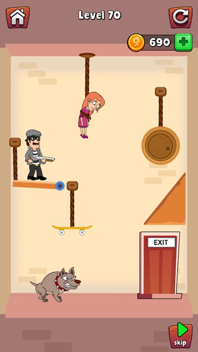 Save The Wife - Rope Puzzleのおすすめ画像4