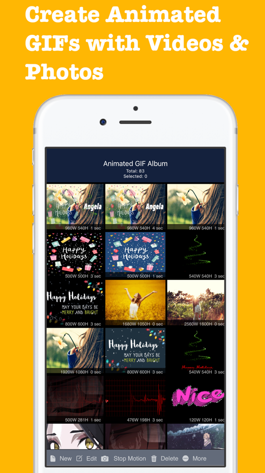 #1. GIF Can (iOS) 由: Leung Man Ho Thomas