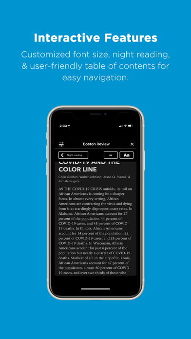 Boston Review Magazine Screenshot