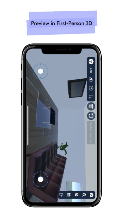 Virtual Interior Design AR Screenshot