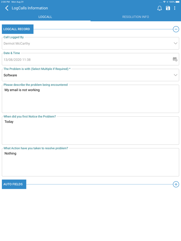 Screenshot #6 pour Forsa Logcall
