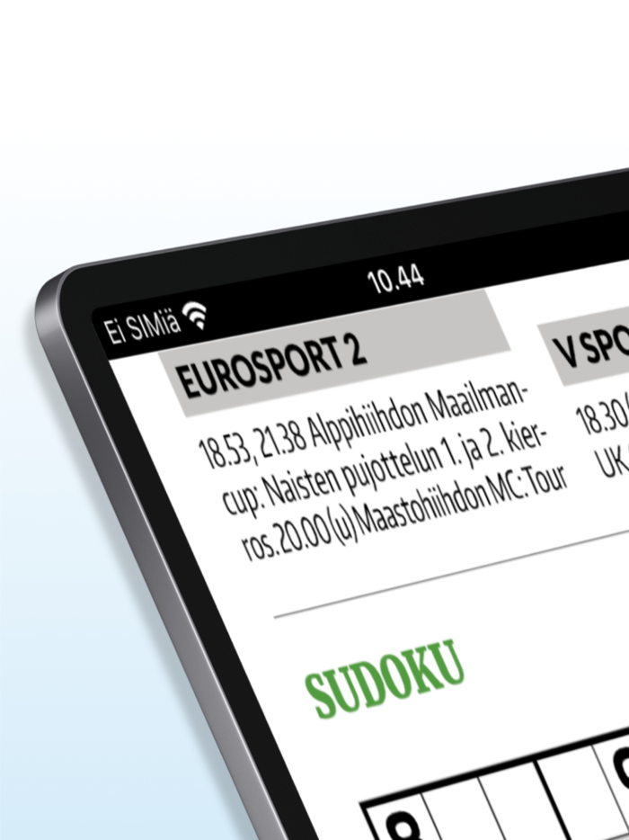Iisalmen Sanomat päivän lehti