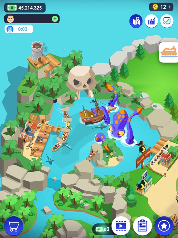 Idle Theme Park - Tycoon Gameのおすすめ画像7