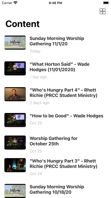 Preston Road Church of Christ Screenshot