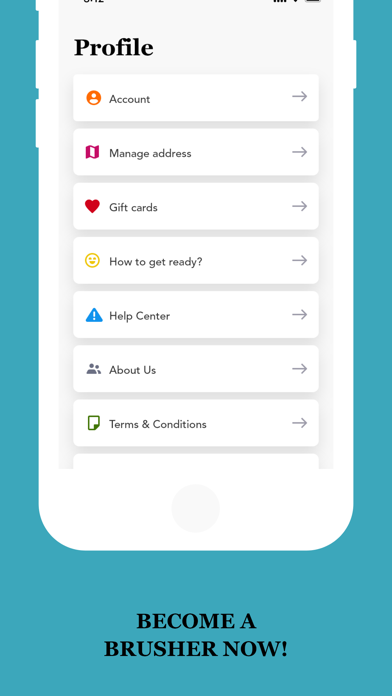 BRUSH Providers Screenshot
