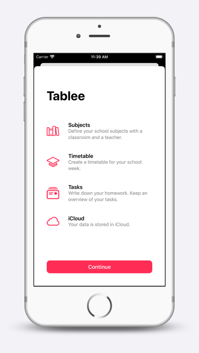 Tablee - Timetable and tasks screenshot 4
