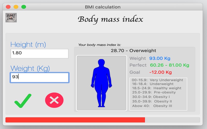 Screenshot #2 pour BMI IMC