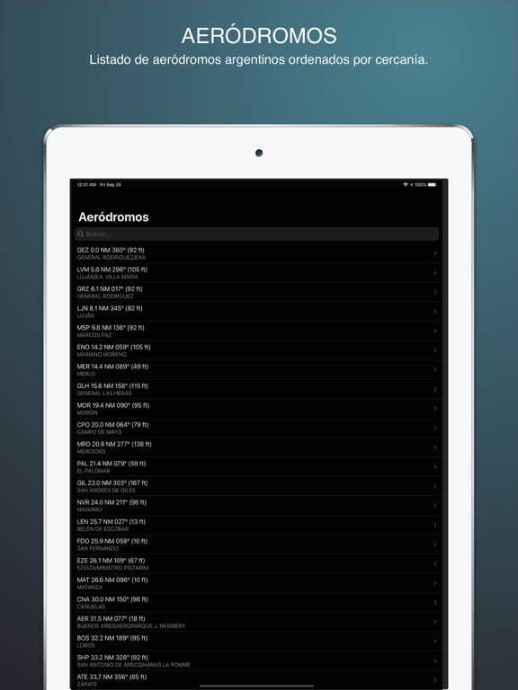 Screenshot #4 pour Aerodromos Argentinos