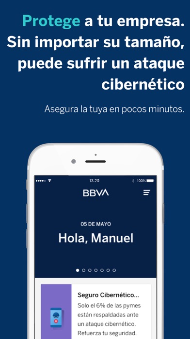 BBVA Empresas México Screenshot