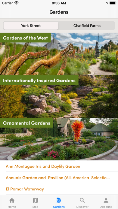 Denver Botanic Gardens Mobile Screenshot