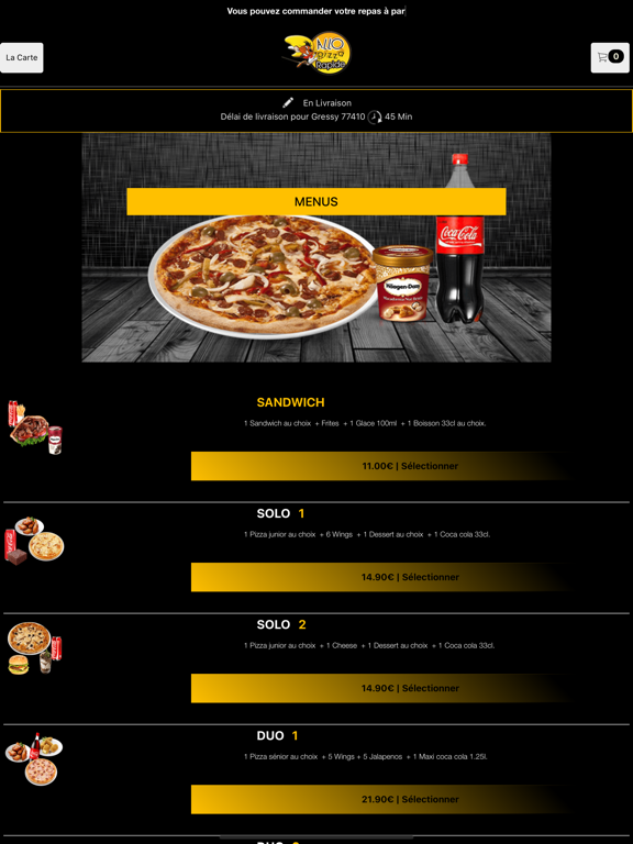 Screenshot #6 pour Allo Pizza Rapide Mitry