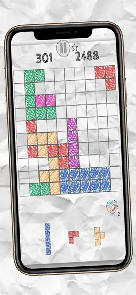 Game screenshot Paper Blocks Puzzle mod apk