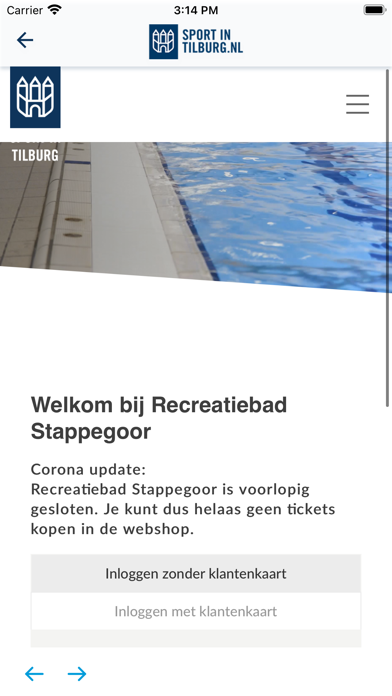 Sport in Tilburg Screenshot