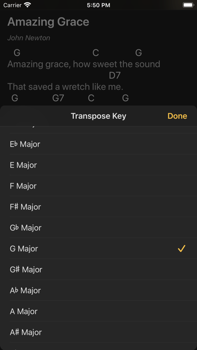 Progressions Screenshot