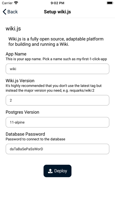 CapRover Mobile Screenshot 2 - AppWisp.com CapRover Mobile Screenshot 2 - AppWisp.com