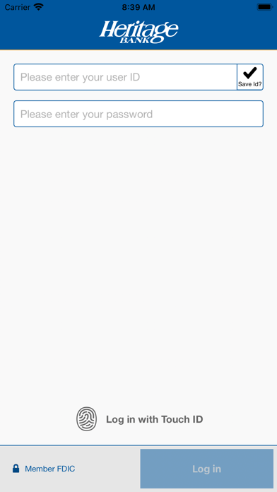 Heritage Bank KY Business Screenshot