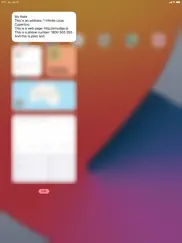 today snippet widget ipad capturas de pantalla 2