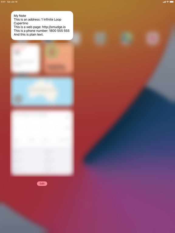 Screenshot #5 pour Today Snippet Widget