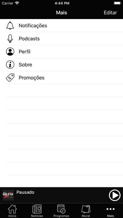 Screenshot #1 pour Rádio Montes Claros