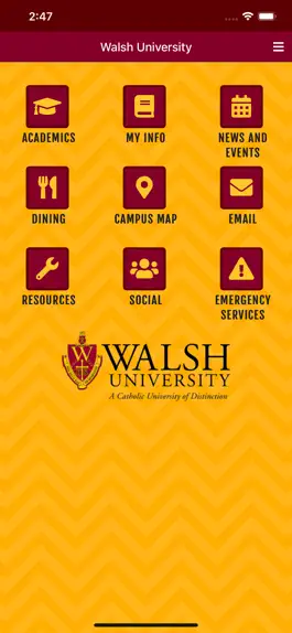 Game screenshot Walsh University App mod apk
