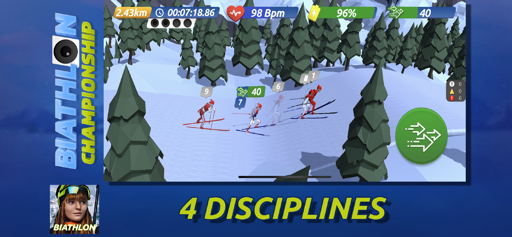 Biathlon Championship Game screenshot 3