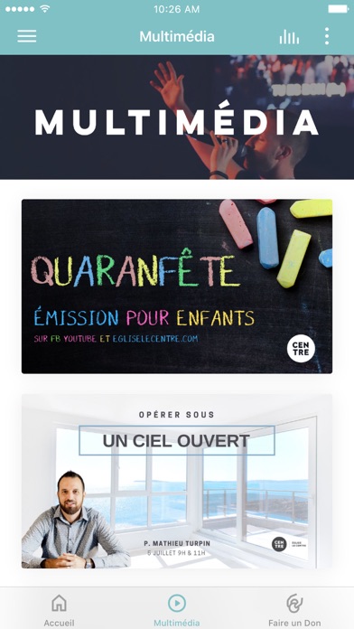 Église le Centre Screenshot