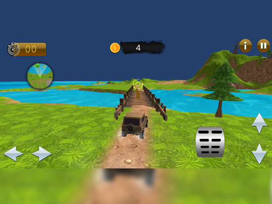 Offroad Jeep Drive Simulator iPad screenshot