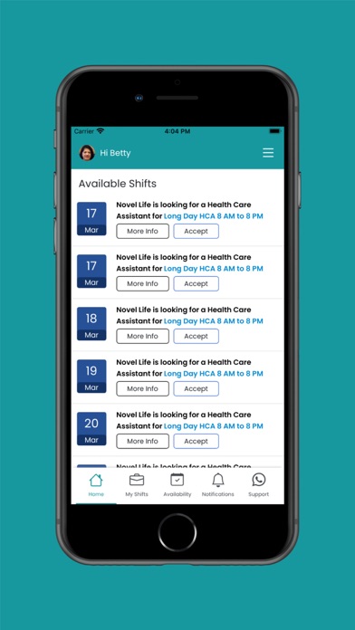 Adonai Healthcare Services Screenshot