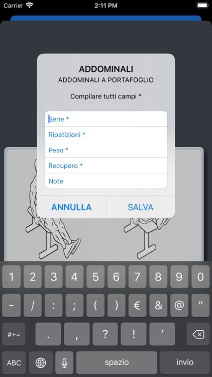 Customized Workout screenshot-3