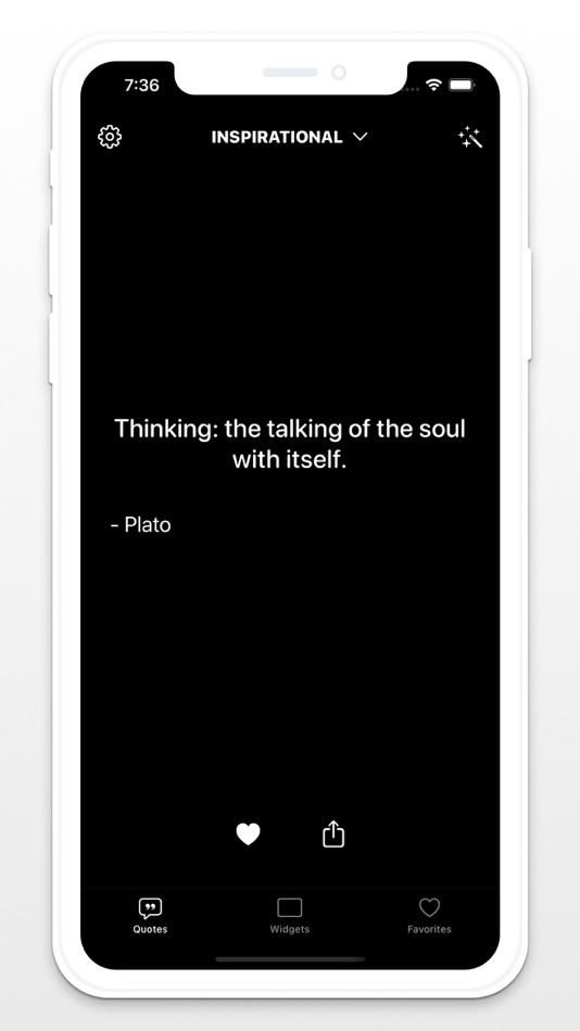 #4. Quotes Widget (iOS) 由: Branko Krstic