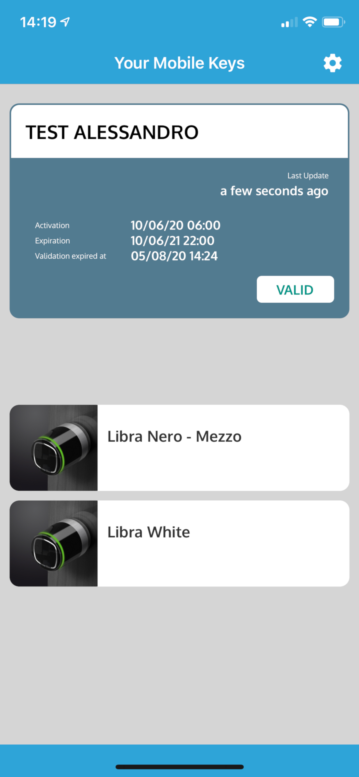 ISEO Mobile Key