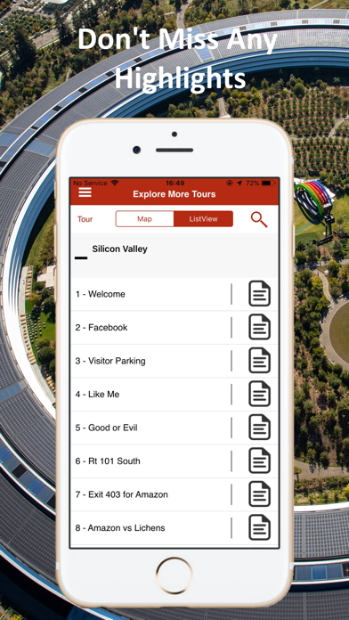 Silicon Valley Technology Tour Screenshot