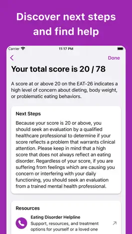 Game screenshot Eating Disorder Test hack