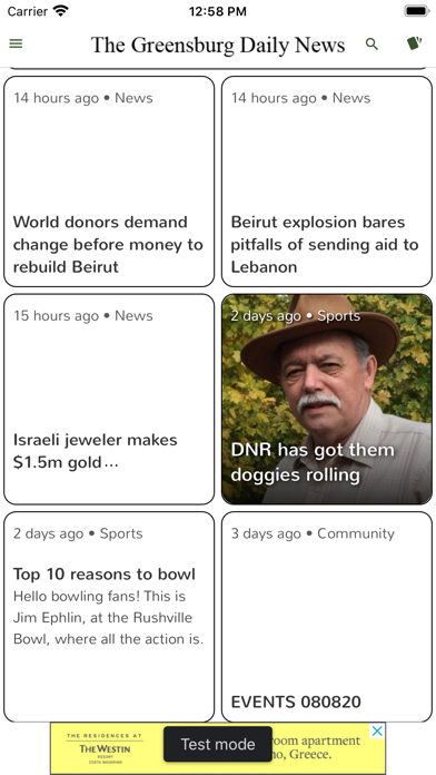 Daily News- Greensburg, IN Screenshot