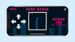 Game screenshot NEON SNAKE GAME hack