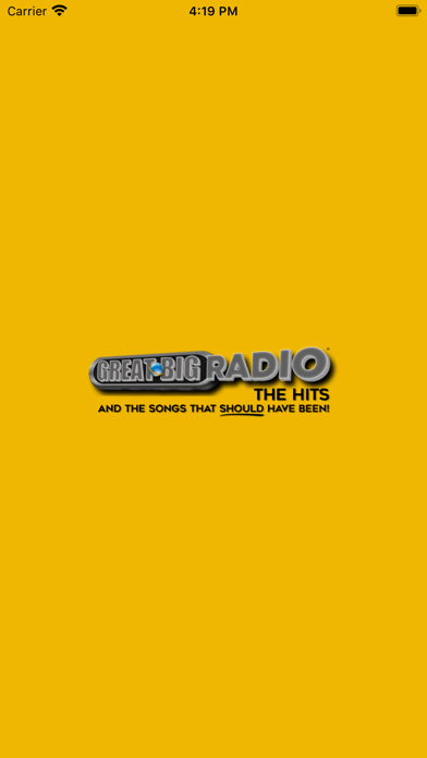 Great Big Radio Screenshot