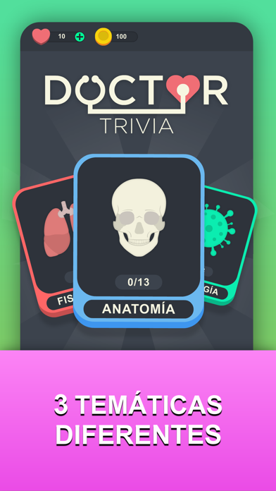 Screenshot #2 pour Doctor Trivia - Quiz Medicina